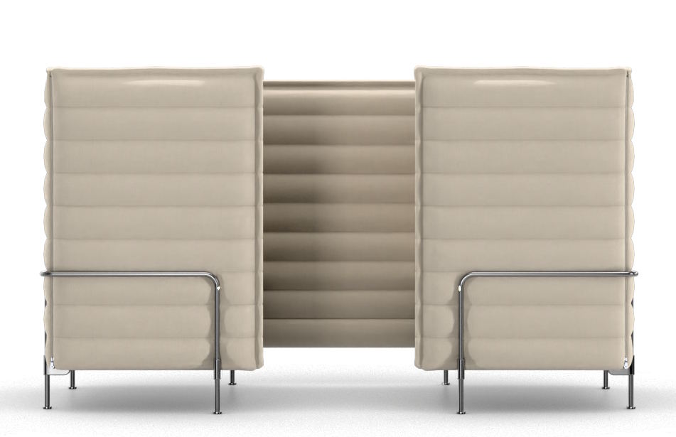 Alkoof Cabin Love Seat Hoge rugleuning Sofa Vitra