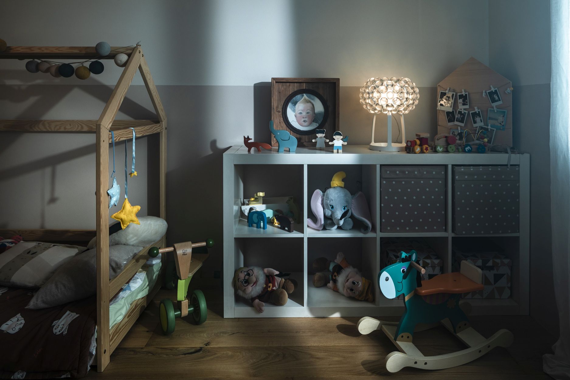 Caboche Plus tafellamp, Transparent, Foscarini