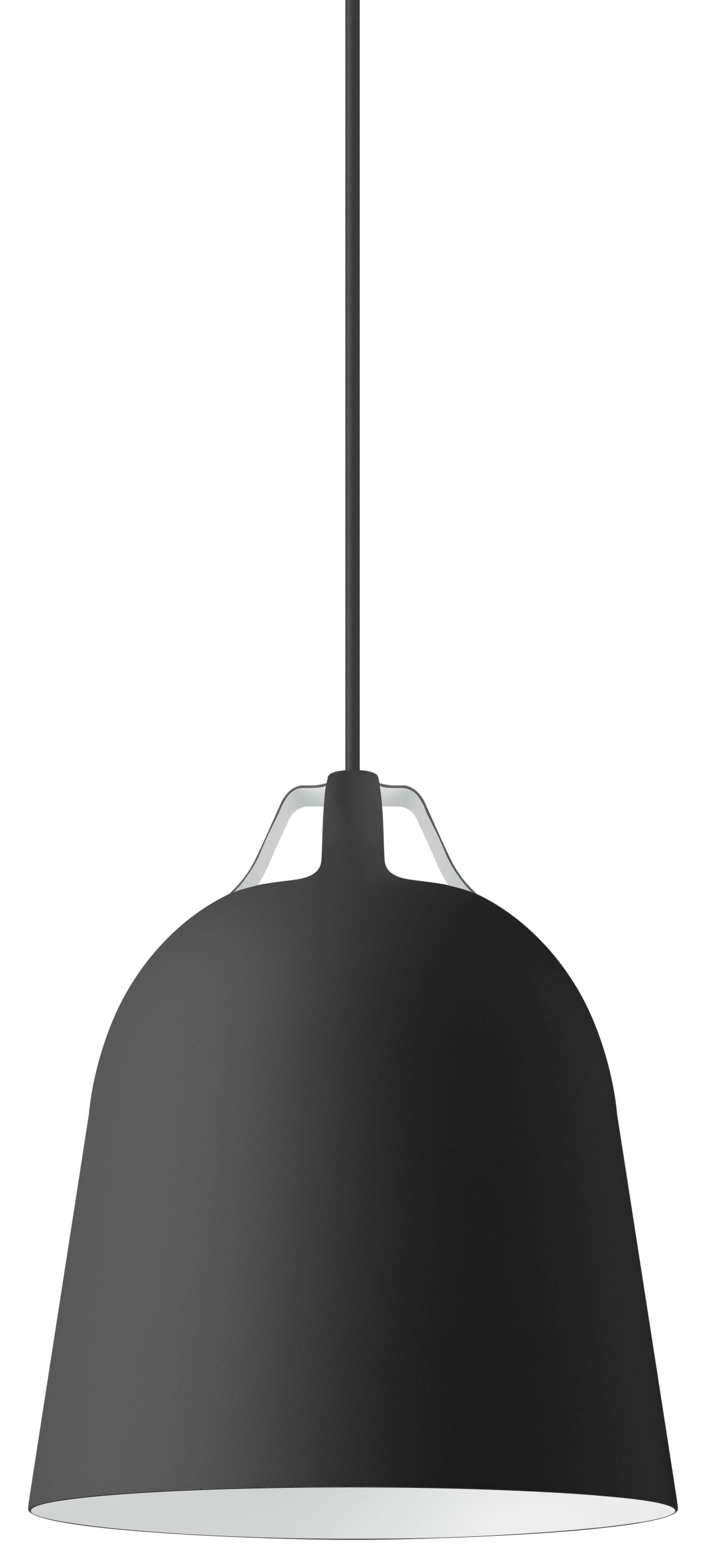 Schwarze Clover Pendelleuchte von Eva Solo, Durchmesser 21 cm, moderne Hängelampe für Wohnräume.