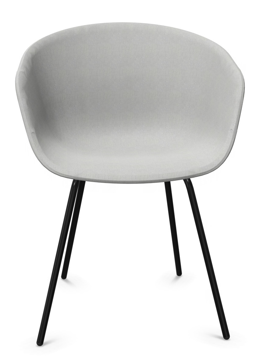 About A Chair AAC27 / AAC 27 stoel met volledige bekleding ZWART / MODE 001 Hay UNIEK EXEMPLAAR