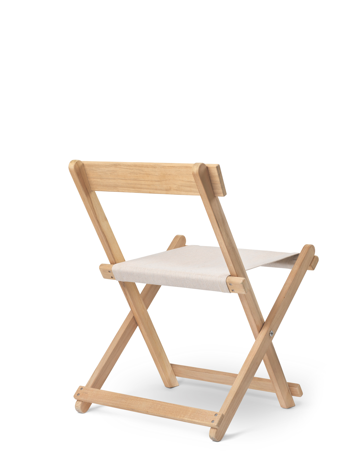 Rückansicht des BM4570 Borge Mogensen Outdoor Stuhls von Carl Hansen & Søn.