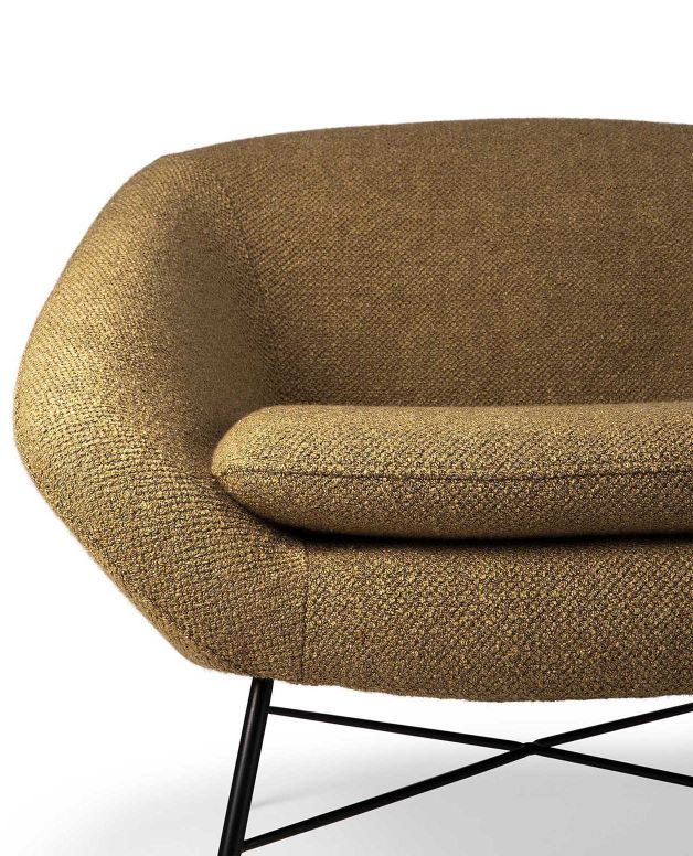 Barrow-fauteuil Ingwer van Ethnicraft
