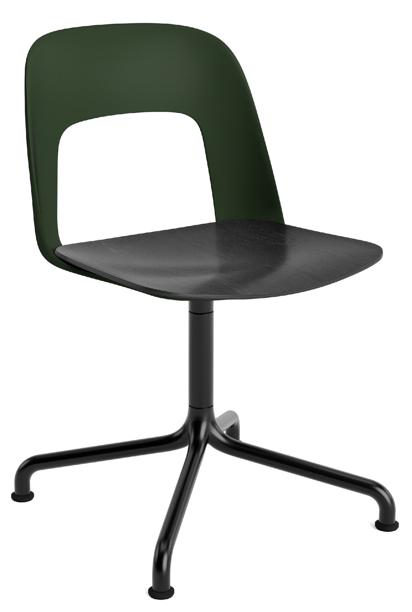 Layout Side Chair 152 draaistoel met vierpoot Hay