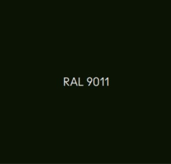 Farbfeld RAL 9011 Graphitschwarz. Farbton für Leon Decor Anrichte oder andere Möbel.