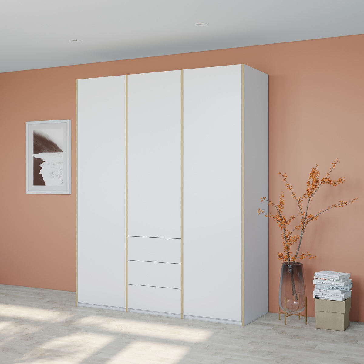 MODULAR PLUS-kastcombinatie met 3 laden van Müller Möbelwerkstätten
