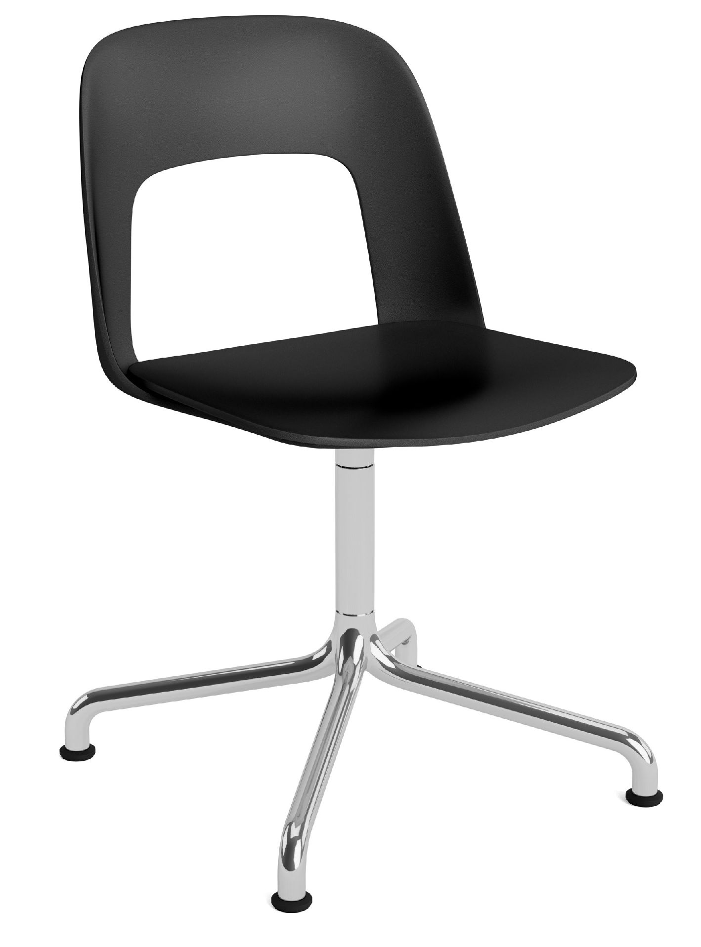 Layout Side Chair 151 draaistoel met vierpoot Hay