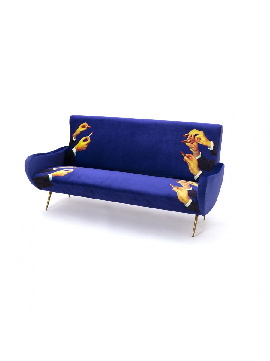 Toiletpaper driezitsbank van Seletti 