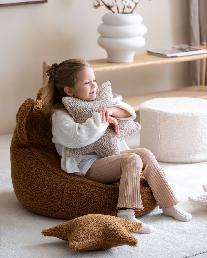 Kinderkussen met sterrenmotief Wigiwama Esdoorn