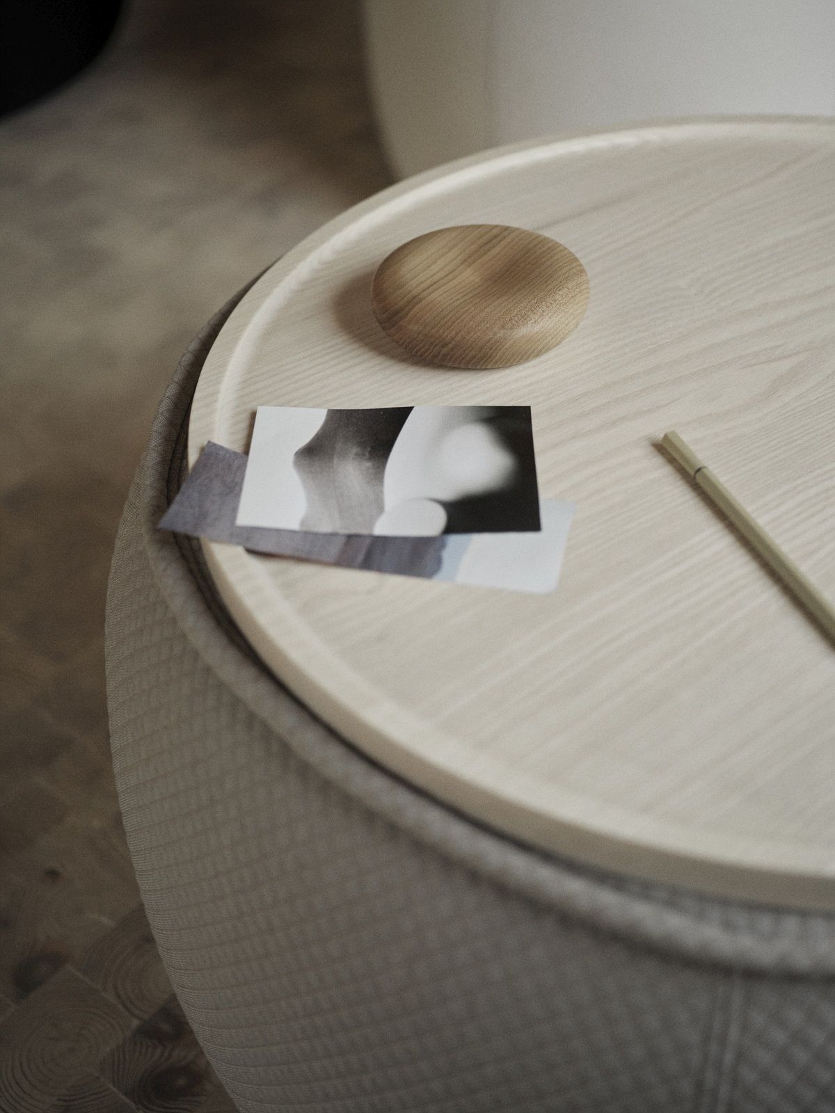 CONGA Tray dienblad van eikenhout voor Softline-kruk