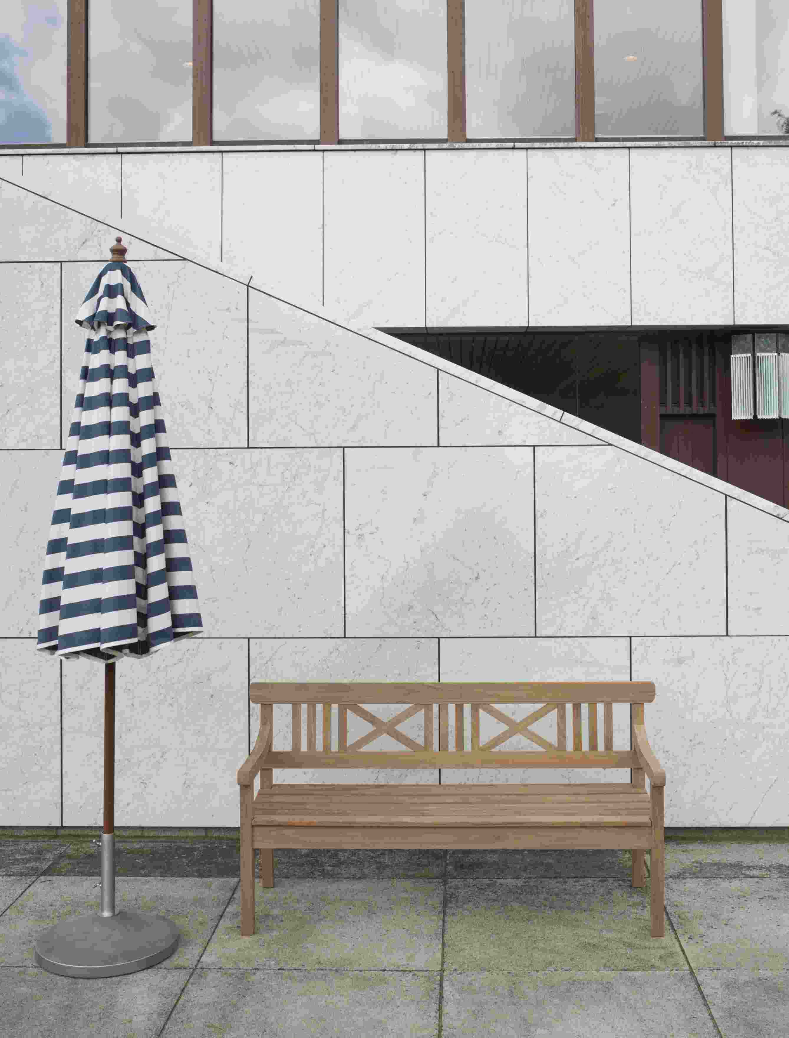 Messina-parasol Skagerak by Fritz Hansen Ø 210 cm / Gebroken wit