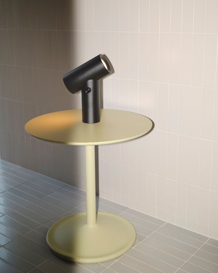 Beam Portable lamp Opladen lamp / Tafellamp Muuto Zwart
