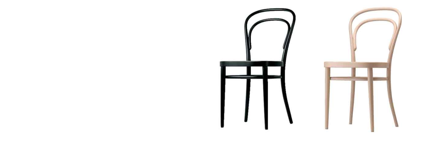 Koffiehuisstoelen / stoelen van gebogen hout