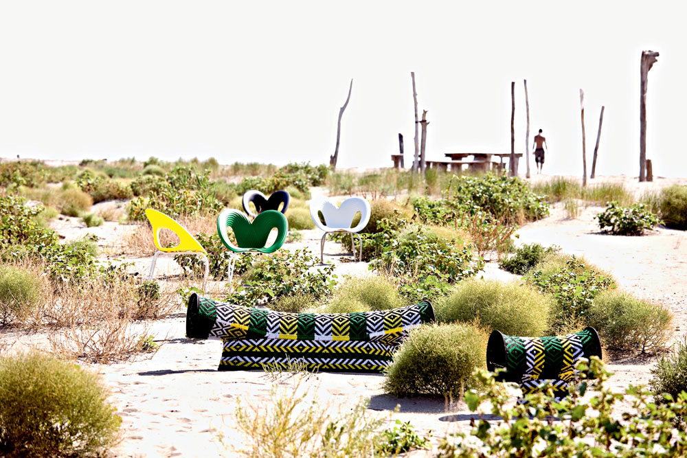 Ripple Chair, set van 2 stoelen van Moroso