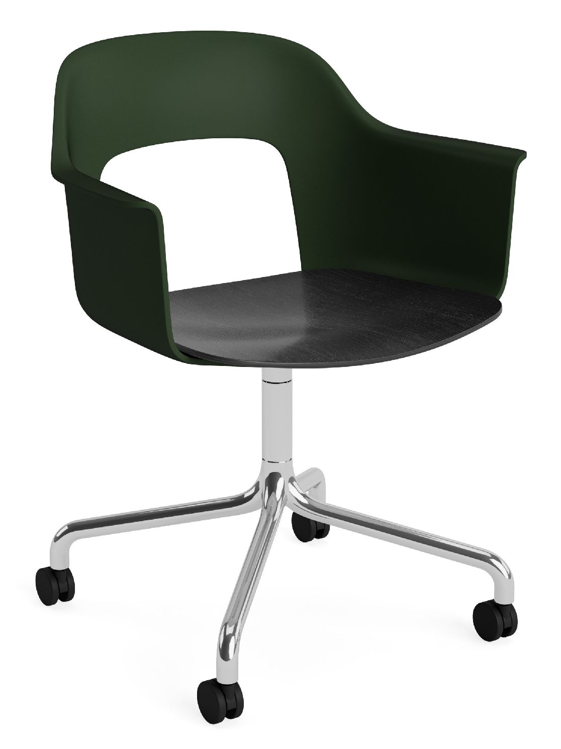 Layout fauteuil 262 met armleuningen van Hay