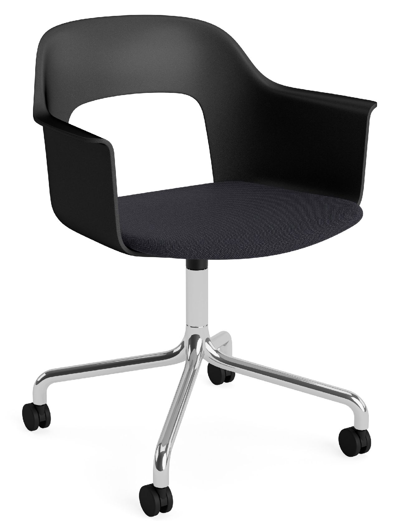 Layout fauteuil 263 met armleuningen van Hay