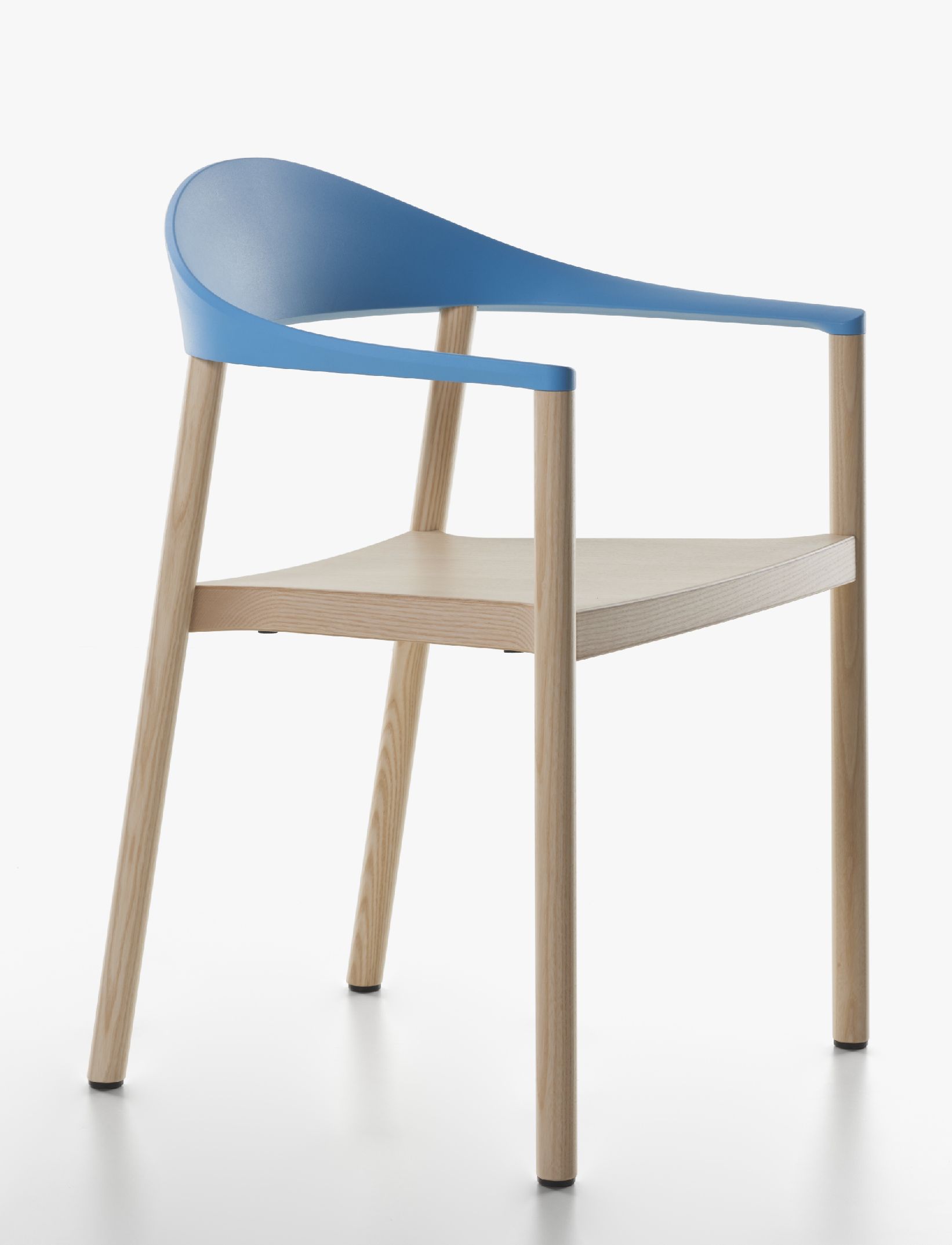 Monza fauteuil met armleuningen Plank