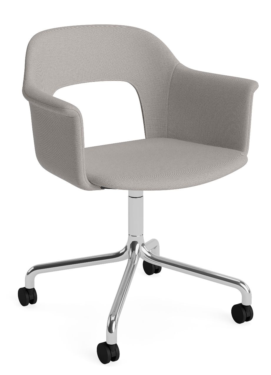 Layout fauteuil 264 met armleuningen van Hay