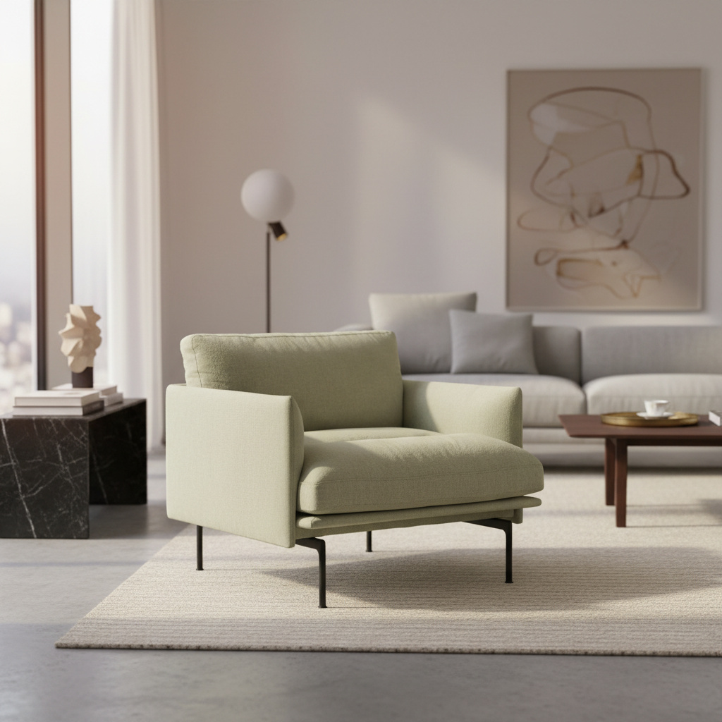 Outline Soft Chair fauteuil van Muuto