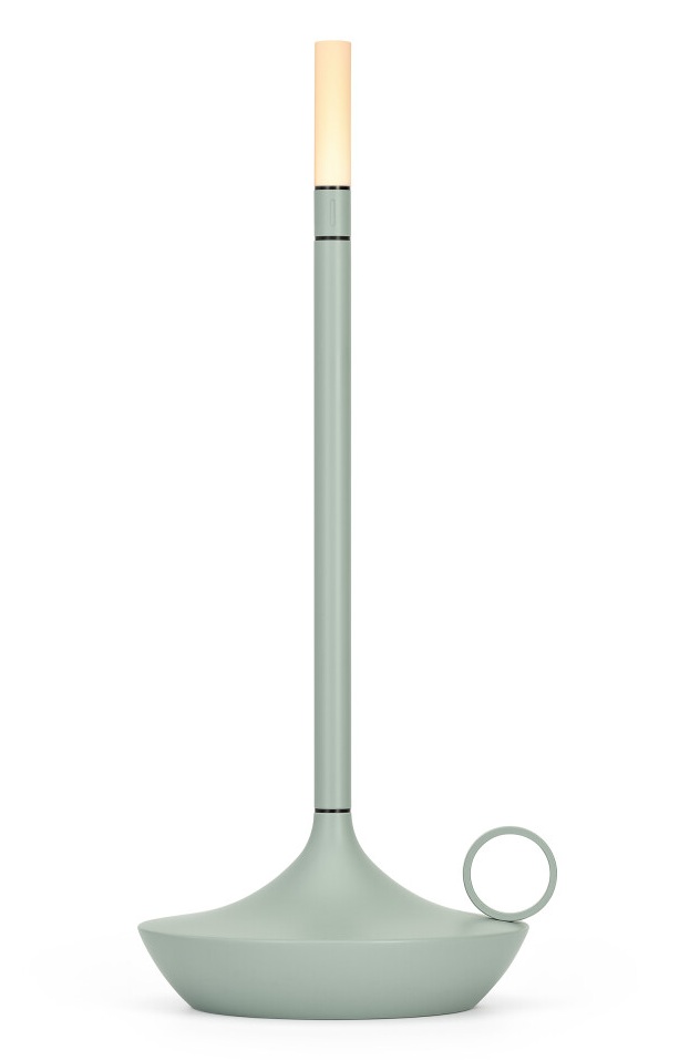 Wick draagbare acculamp / tafellamp met USB Graypants
