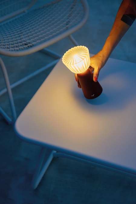 Swiing acculamp / tafellamp Fermob UNIEK EXEMPLAAR