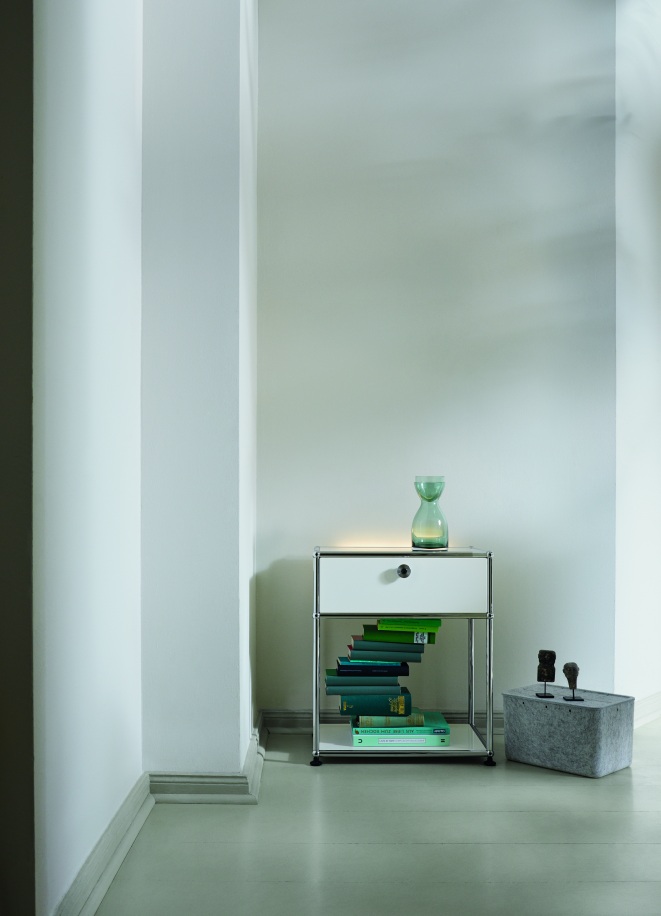 USM Haller Inos diepe box met dienblad