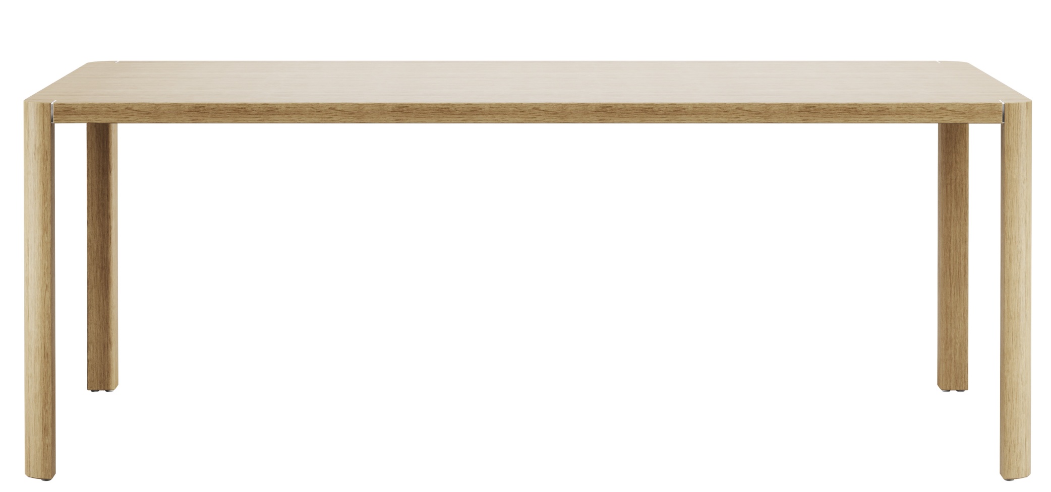 Thonet 1140 Esstisch aus hellem Holz, minimalistisches Design für Esszimmer und Küche.