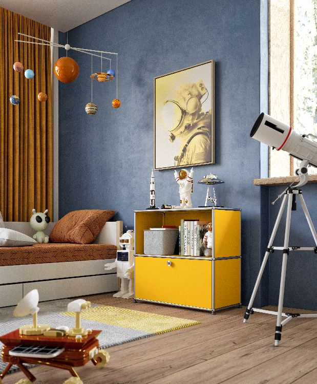 USM Haller dressoir 1 open vak / 1 klep