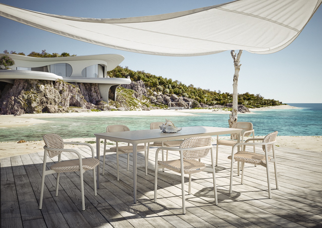 Bellmonde Outdoor Table eettafel van Dedon