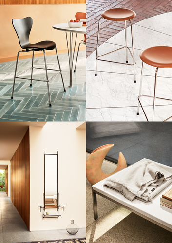 High Dot driepootkruk / barkruk van Fritz Hansen