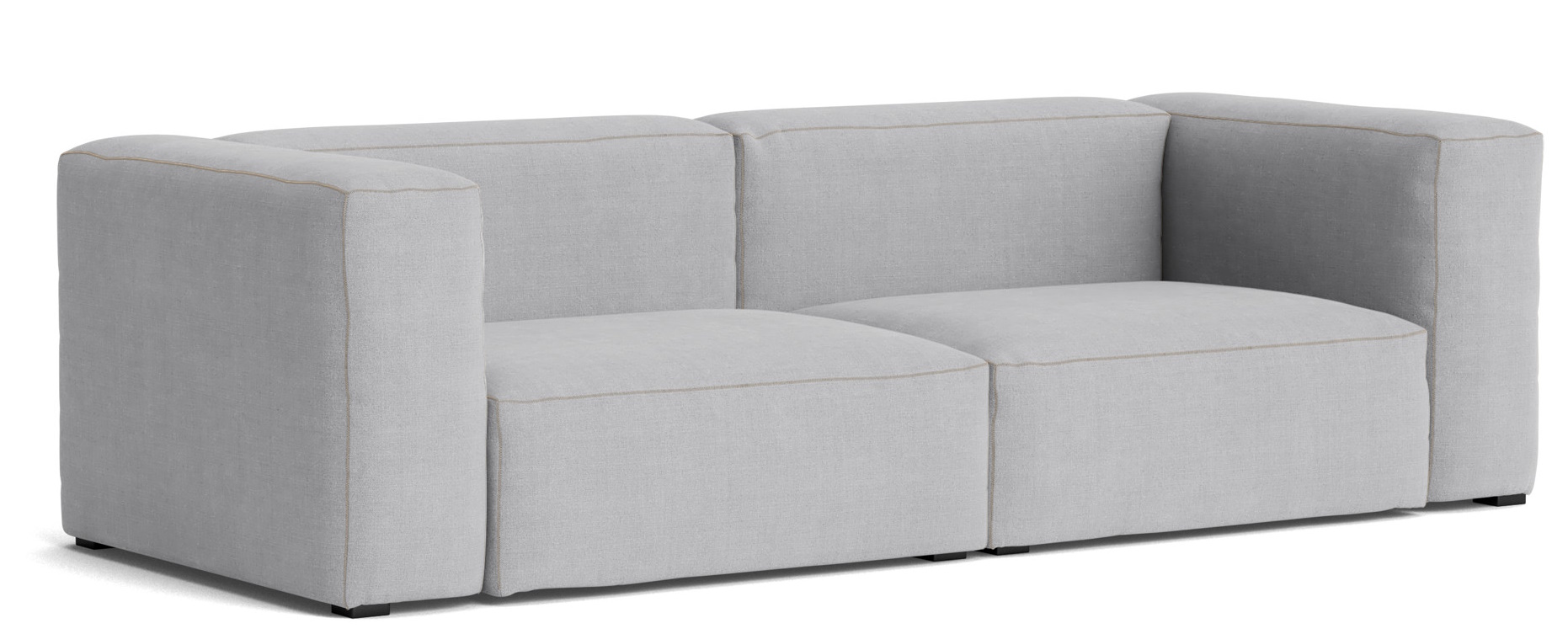 Helles Mags Soft Sofa 2,5-Sitzer von Hay. Modernes Design Sofa für Wohnzimmer und Lounge.