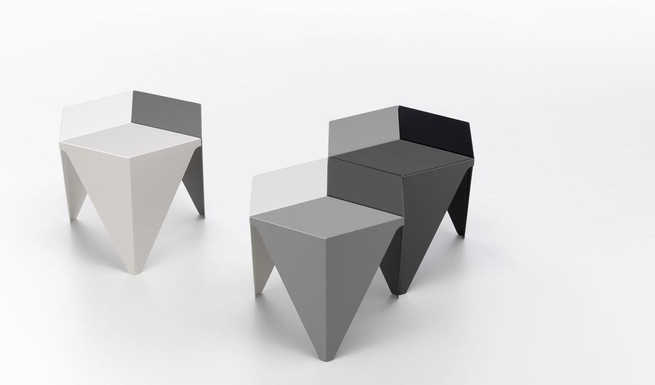 Prismatic Table bijzettafel, geometrisch ontwerp, Vitra