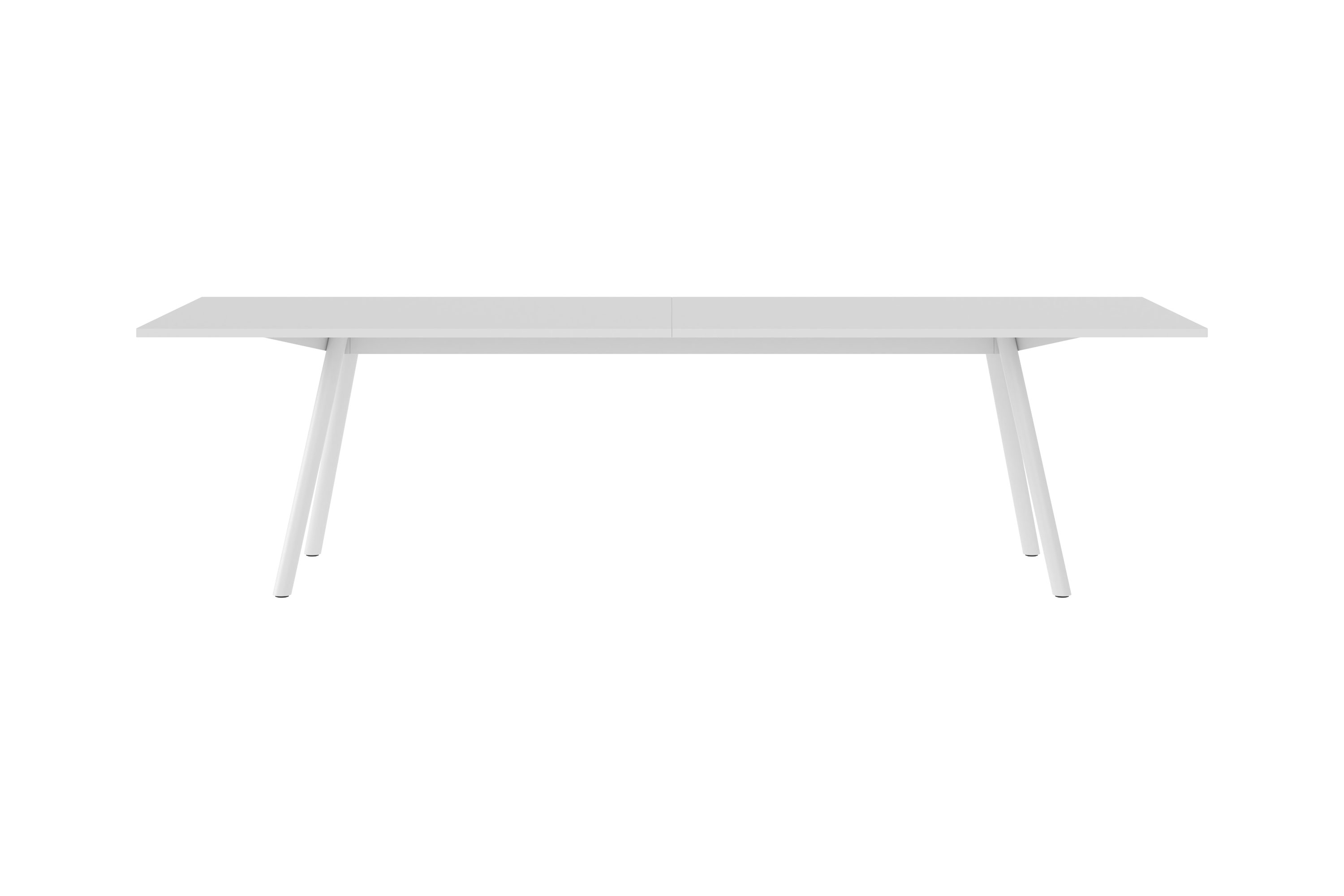 New Tendency Masa Tischplatte in Weiß, minimalistisches Design für Esszimmer und Büro.