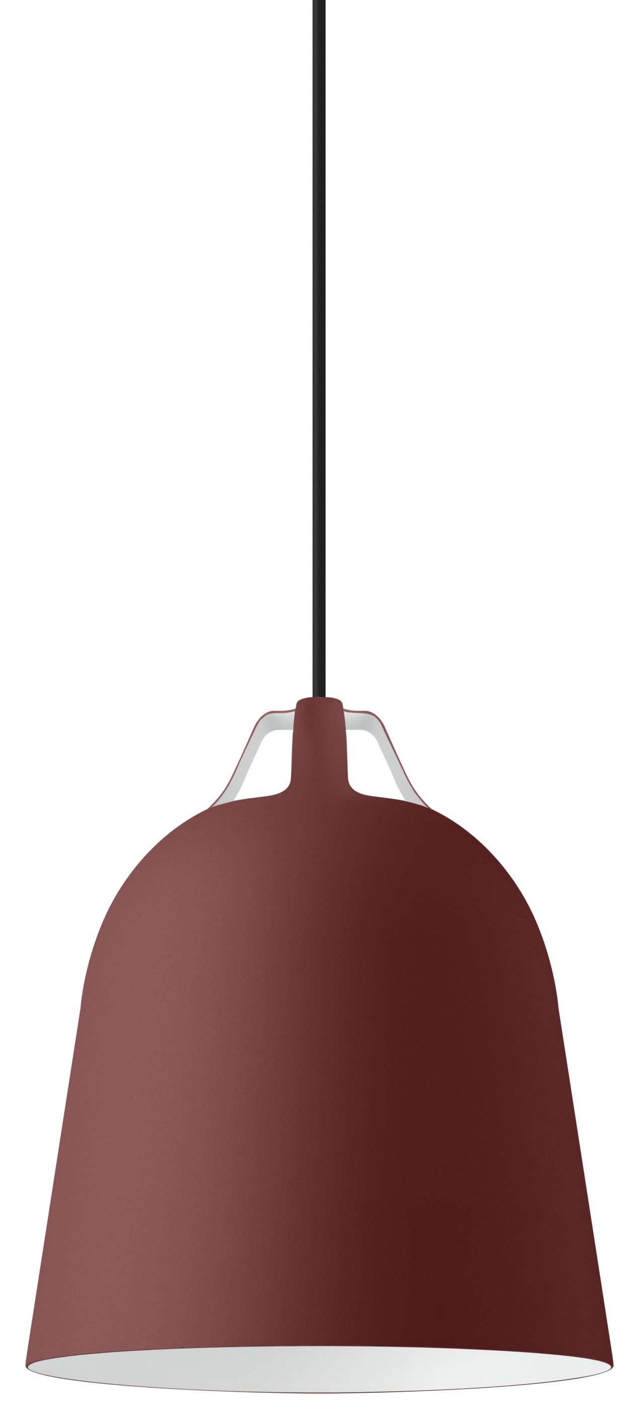 Burgunderrote Clover Pendelleuchte von Eva Solo, Durchmesser 21 cm, moderne Hängelampe für Wohnraumbeleuchtung.