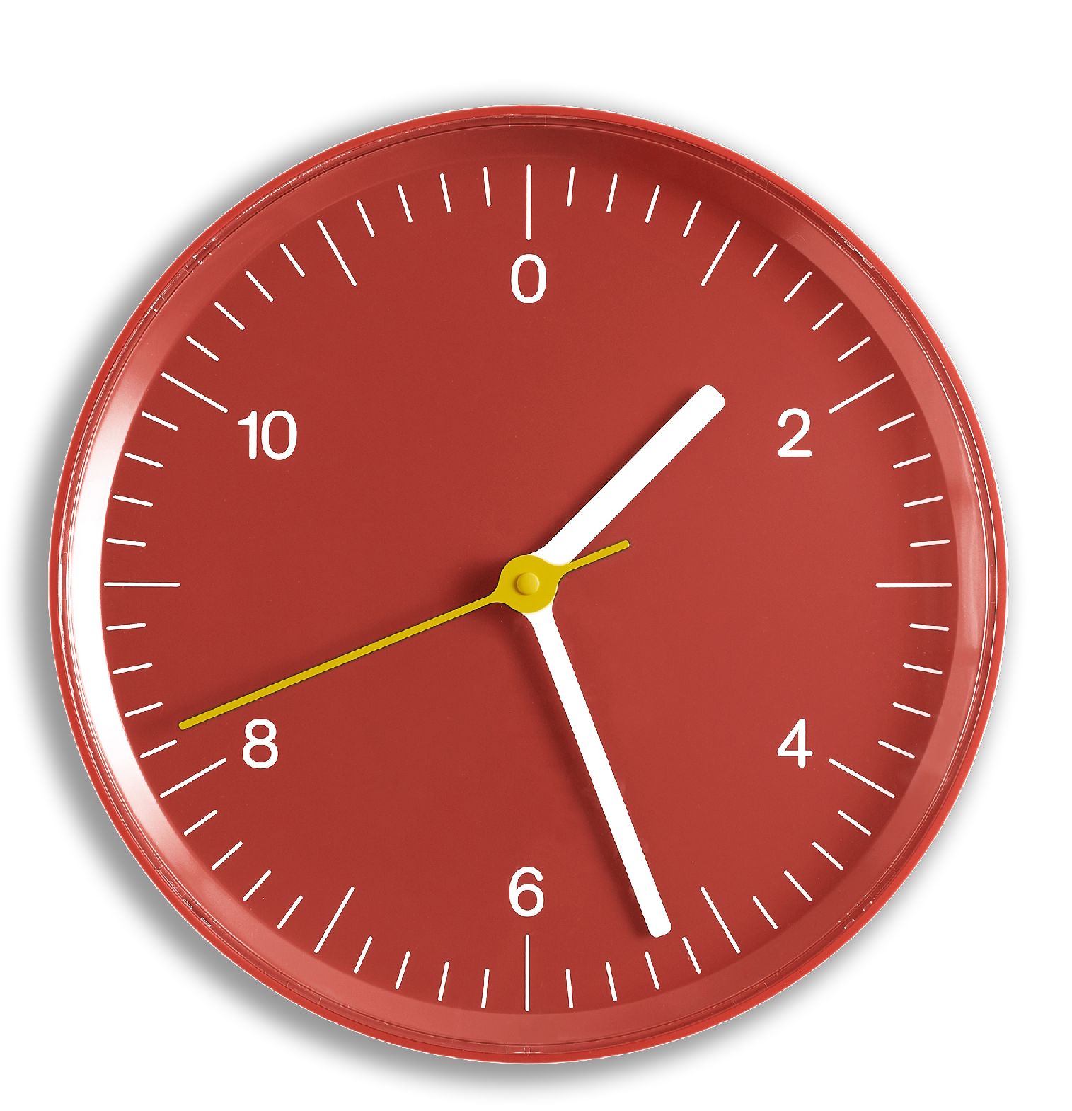 Wandklok Hay Rood