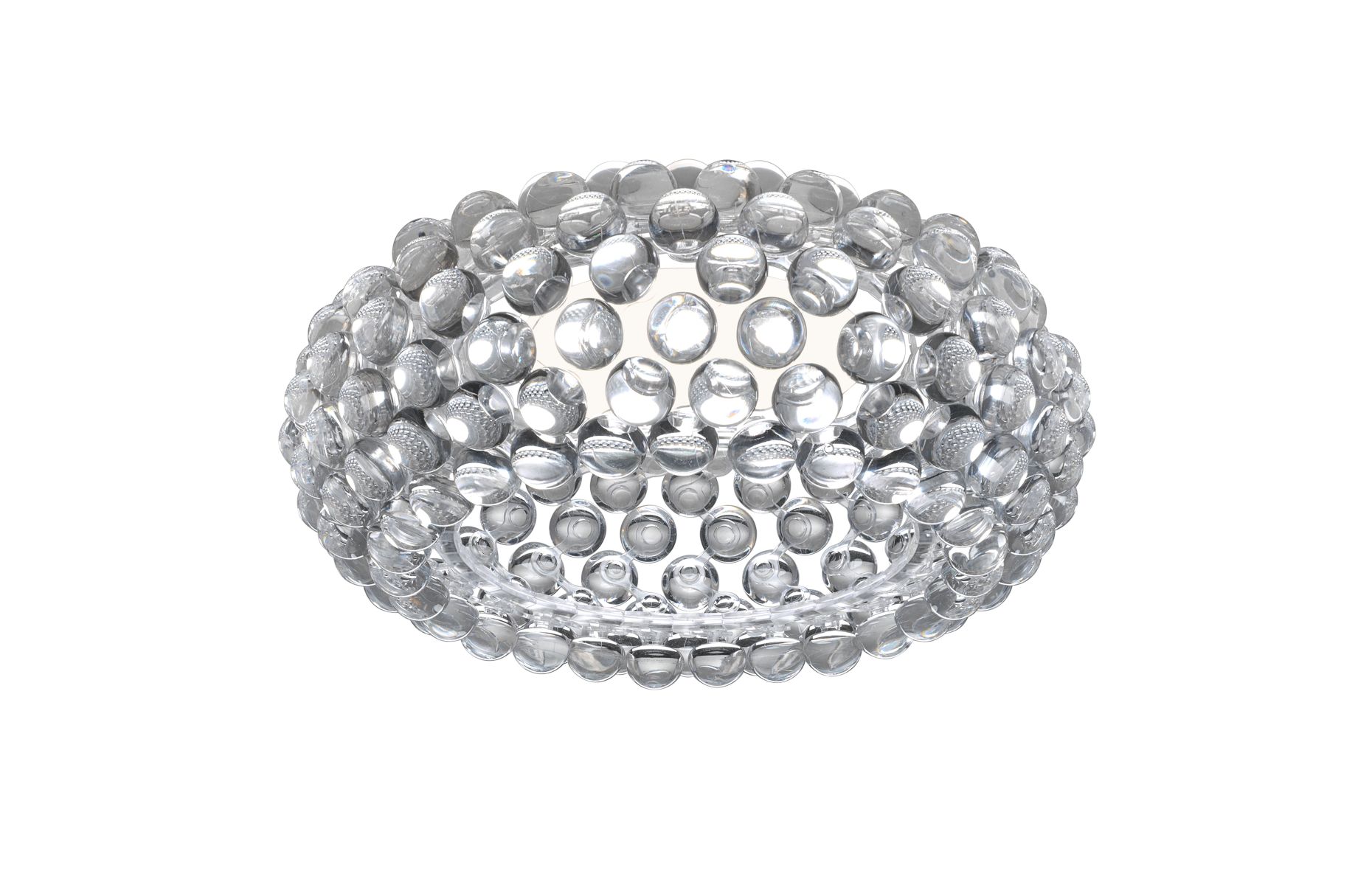 Caboche Plus Soffitto plafondlamp, Transparent, Foscarini