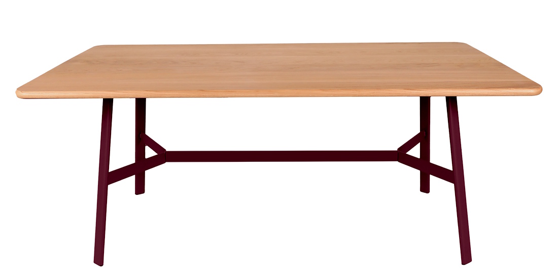 SO'O / SO O Eettafel van eikenhout 180 × 90 cm voor binnen Fermob