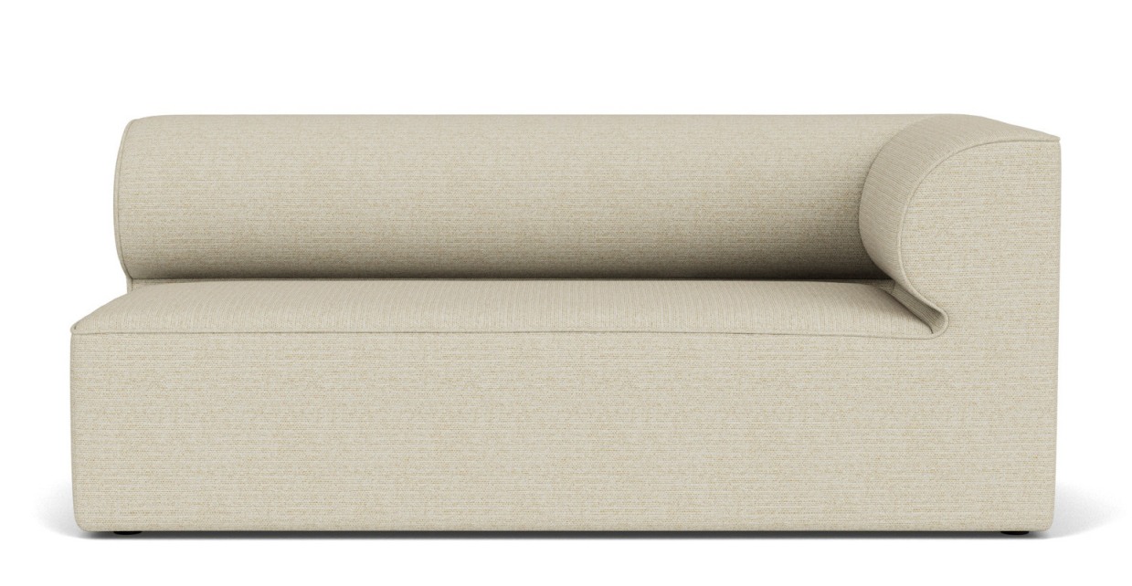 Eave Modular Sofa Ecke in Beige von Audo Copenhagen, modernes Ecksofa für Wohnzimmer.