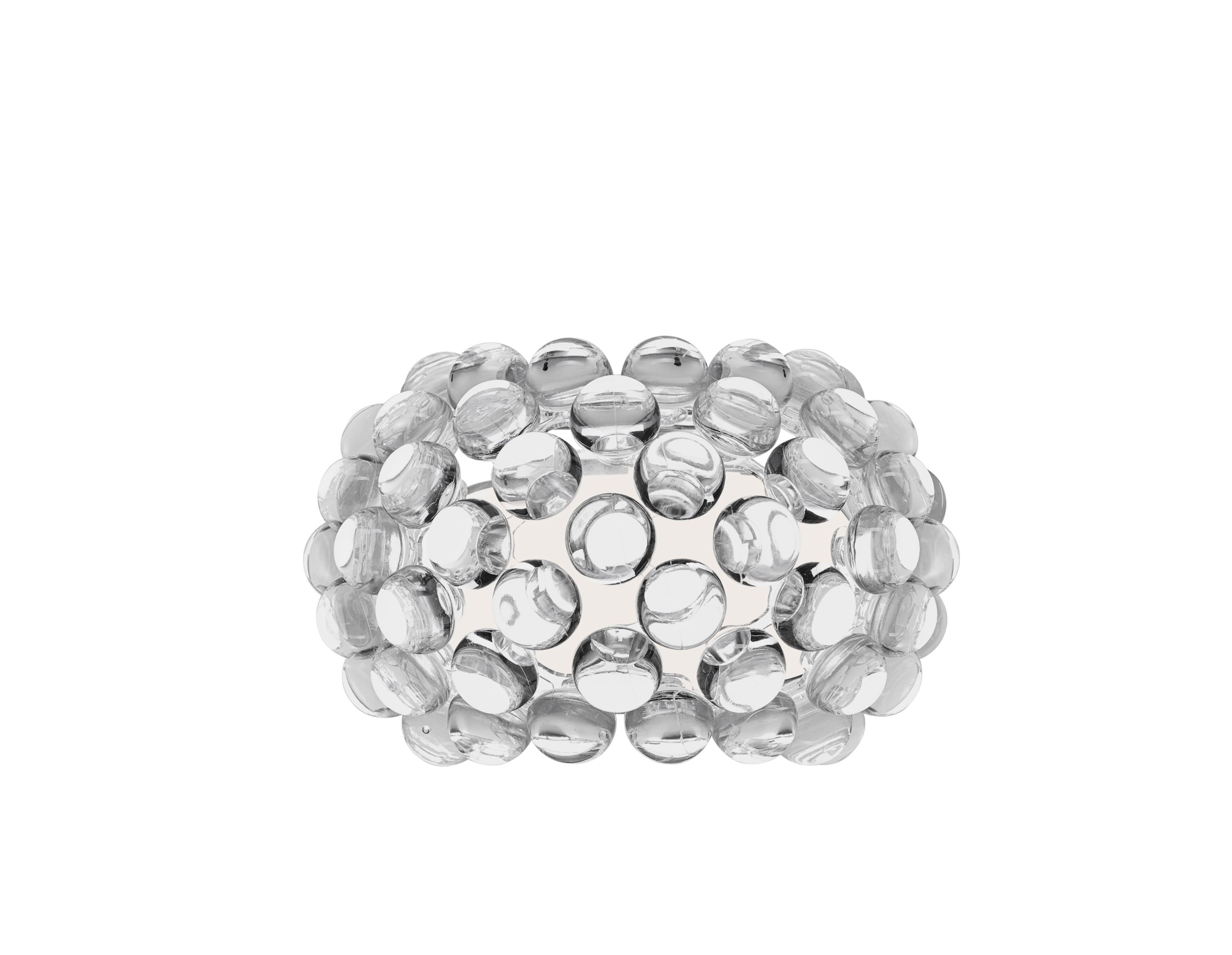 Caboche Plus Parete wandlamp Piccola - Transparent Foscarini