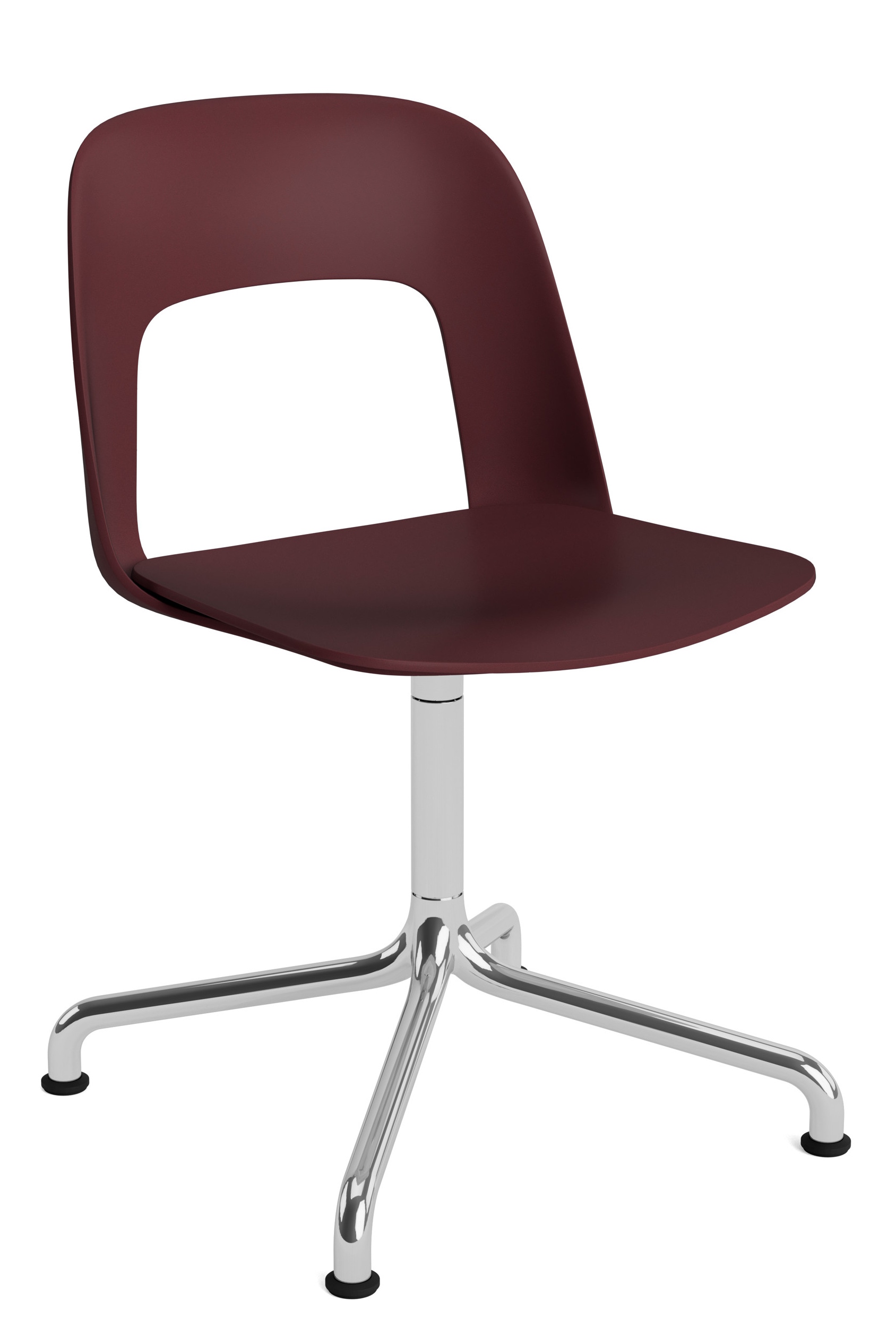 Layout Side Chair 151 draaistoel met vierpoot Hay