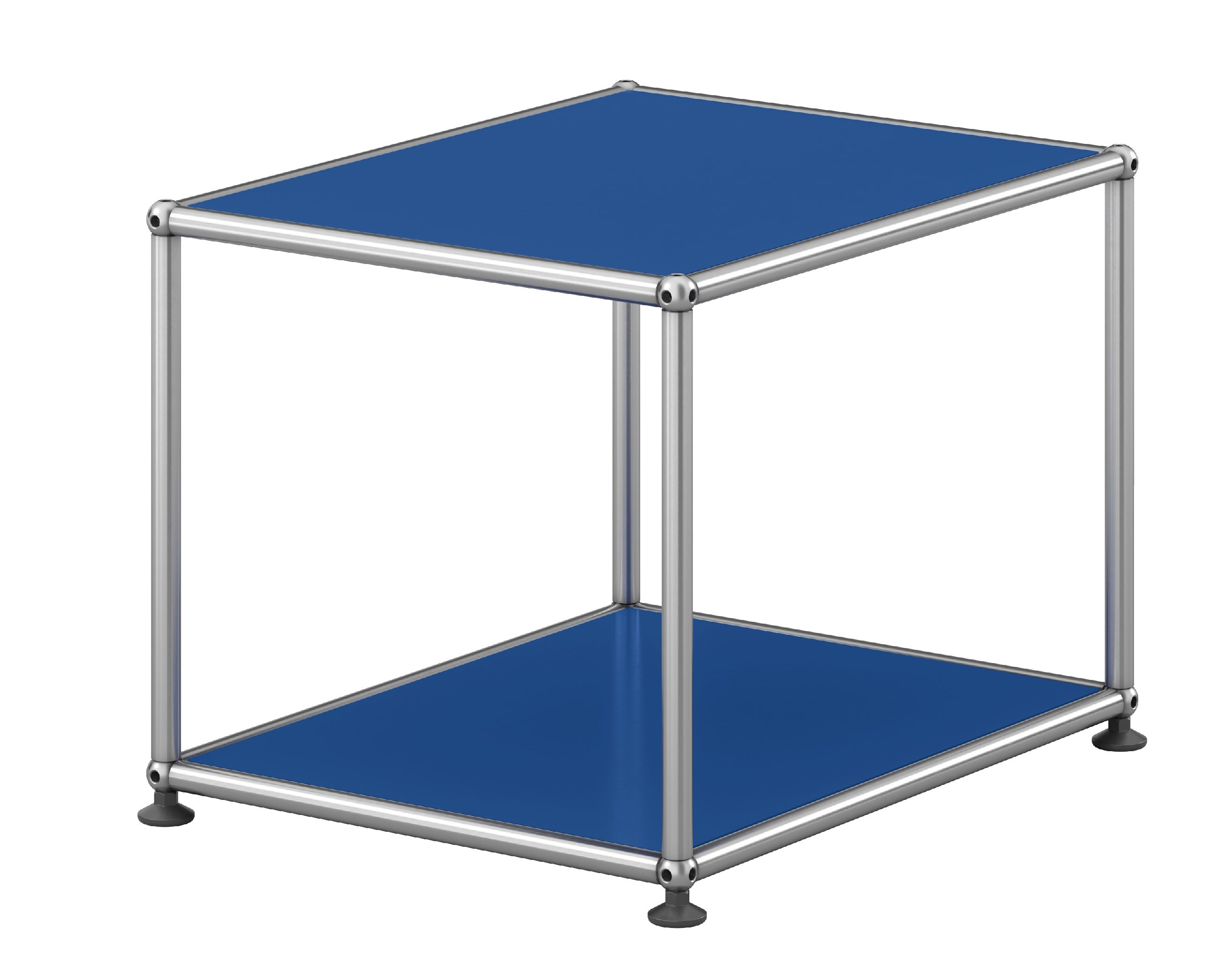 USM Haller bijzetmeubel M21 open smal gentiaanblauw