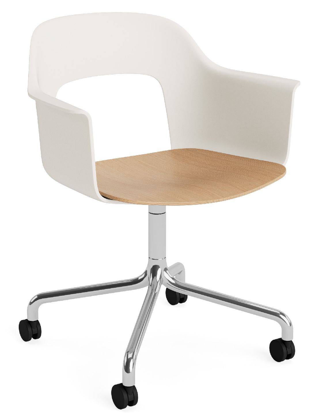 Layout fauteuil 262 met armleuningen van Hay