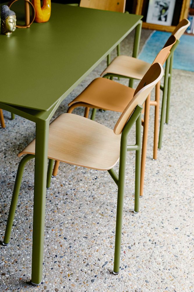 Studie Chair stoel van eikenhout voor binnen, Fermob