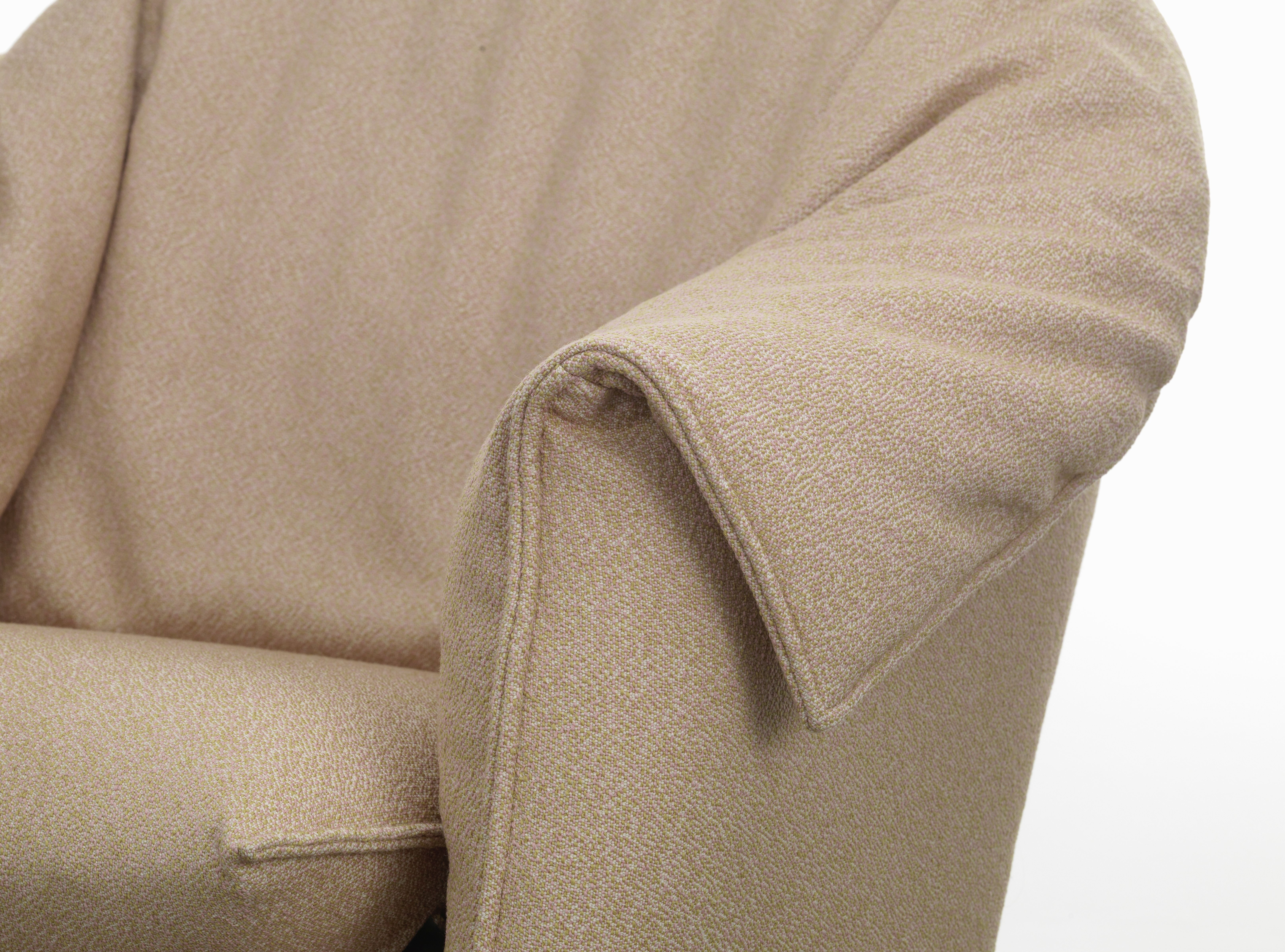 Bascule Lowback Fauteuil met voetenbankje Vitra