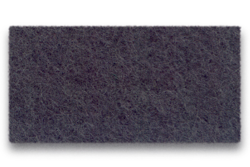 Hey Sign Welle Wandmodul im Querformat, anthrazitfarbene Filzstruktur für Wandgestaltung und Schallabsorption.