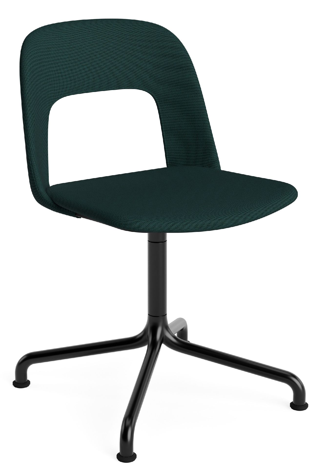Layout Side Chair 154 draaistoel met vierpoot Hay