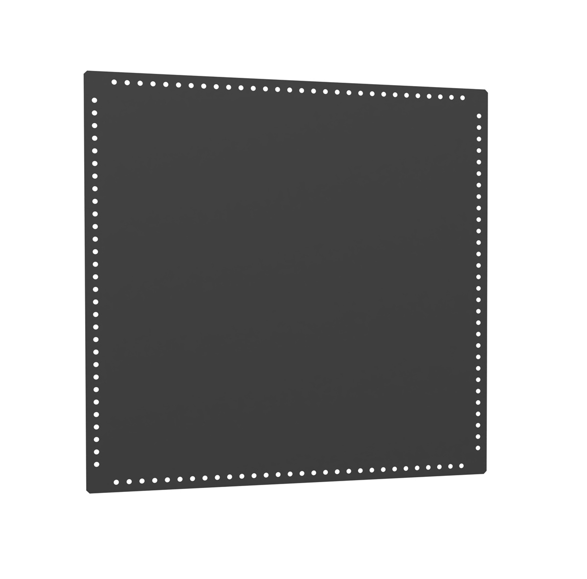 USM Haller geperforeerde legplank, reserveonderdeel 50 x 35 cm, zwart