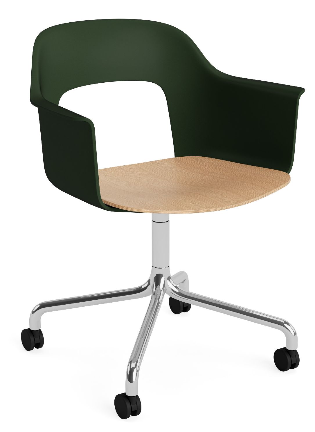 Layout fauteuil 262 met armleuningen van Hay
