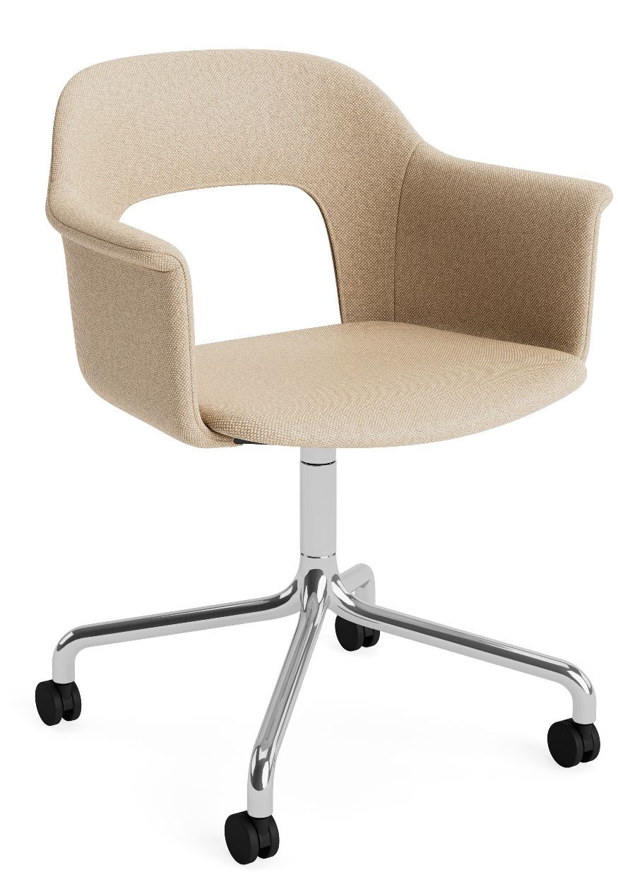 Layout fauteuil 264 met armleuningen van Hay