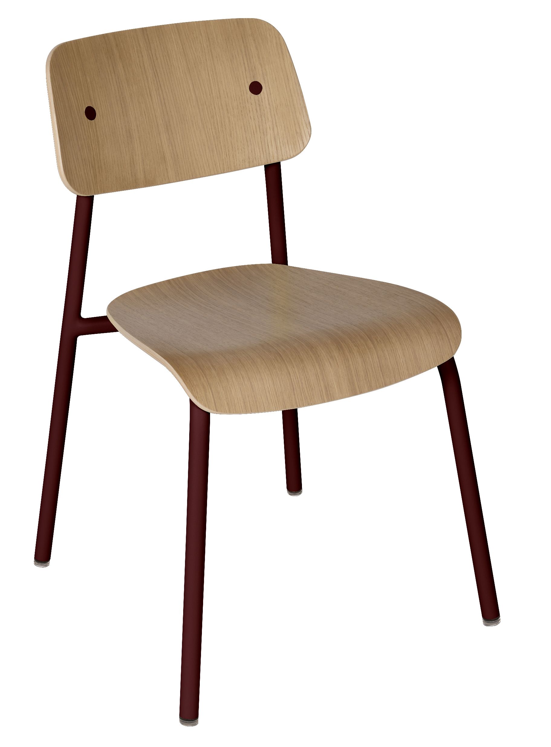 Studie Chair stoel van eikenhout voor binnen, Fermob
