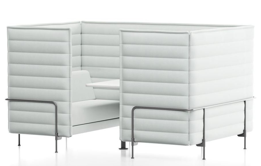 Alcove Cabin 2-zitsbank met hoge rugleuning Vitra